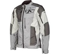 Klim Dakar Giacca tessile moto, grigio, taglia S per maschi