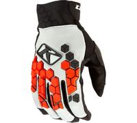 Klim Dakar, guanti 3XL male Grigio Chiaro/Rosso/Nero