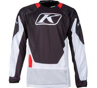 Klim Dakar, maglia XXL male Grigio Chiaro/Nero/Rosso