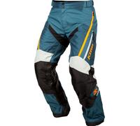 Klim Dakar OTB, pantaloni in tessuto 34 male Petrolio/Nero/Grigio Chiaro/Arancione