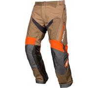 Klim Dakar OTB, pantaloni in tessuto Lungo 34 male Marrone Chiaro/Grigio/Arancione