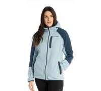 Klim Darby Canyon, felpa con zip e cappuccio donna M female Azzurro/Petrolio