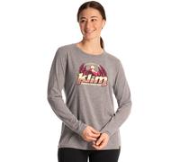 Klim Estelle Tri-Blend Camicia a maniche lunghe da donna, grigio, taglia L per donne