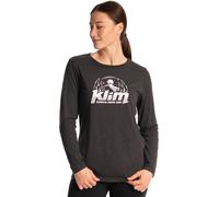 Klim Estelle Tri-Blend Camicia a maniche lunghe da donna, nero, taglia S per donne