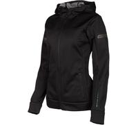 Klim Evolution Felpa con cerniera femminile, nero, Taglia L