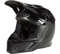 Klim F5 AMP Casco Motocross, nero-grigio, taglia M per maschi