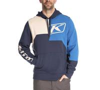 Klim Cliff Hanger, felpa con cappuccio XL male Blu Scuro/Blu/Beige