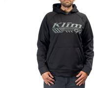 Klim Foundation, felpa con cappuccio 3XL male Nero/Grigio