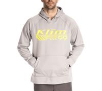 Klim Foundation, felpa con cappuccio XXL male Nero/Arancione