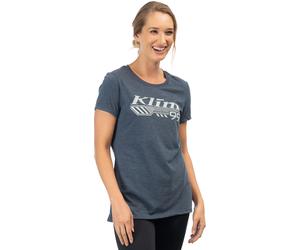 Klim Foundation Tri-Blend Maglietta femminile, blu, Taglia M