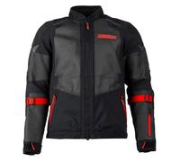 Klim Baja S4 2025 Enduro Mesh Giacca tessile da moto, nero-rosso, taglia L per maschi
