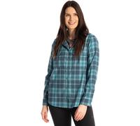 Klim Ginny Mountain Stretch Felpa di flanella femminile, blu, taglia L per donne
