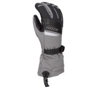 Klim Radiate Gauntlet Guanti da motoslitta da donna, grigio/nero, Taglia M