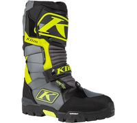 Klim Havoc GTX Boa 2022 Stivali per motoslitte, nero/grigio/giallo, Taglia 12