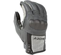 Klim Induction 2023 Guanti da moto, nero-grigio-argento, taglia 3XL