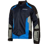 Klim Induction, giacca in tessuto L male Blu Scuro/Blu/Grigio Chiaro/Nero