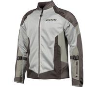 Klim Induction Giacca tessile moto, grigio, taglia L per maschi