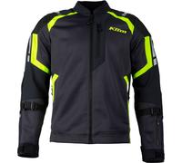 Klim Induction Pro, giacca in tessuto L male Grigio Scuro/Nero/Giallo Fluo