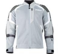 Klim Induction Pro, giacca in tessuto M male Grigio Chiaro/Bianco/Grigio