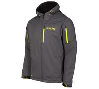 Klim Inversion, giacca funzionale S male Grigio Scuro/Giallo Fluo