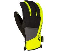 Klim Inversion Gore-Tex Guanti da moto, nero-grigio-giallo, taglia 2XL per maschi