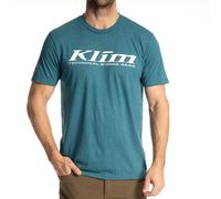 Klim K Corp, Maglietta XXL male Petrolio/Bianco
