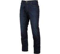 Klim K Forty 2 Straight Stretch Denim Jeans Moto, blu scuro, Taglia 38