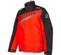 Klim Kaos Giacca per motoslitta, nero-rosso, taglia XL per maschi