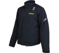 Klim Keweenaw 2025 giacca impermeabile per motoslitta, nero-giallo, taglia M per maschi
