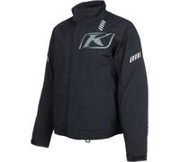 Klim Keweenaw 2025 giacca impermeabile per motoslitta, nero-grigio, taglia L per maschi