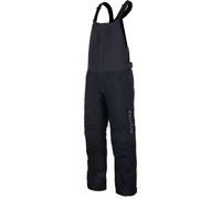 Klim Keweenaw 2025 pantaloni con bretelle impermeabili per motoslitte, nero-grigio, taglia M per maschi