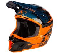 Klim F3 Carbon Pro, casco enduro XXL male Nero/Arancione/Blu Scuro