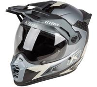 Klim Krios Pro Charger ECE/DOT Carbon Casco da enduro, nero-grigio, taglia 2XL per maschi