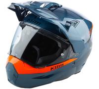 Casco Adventure Klim X1 Alpha Carbonio Petrol/Strike ArancioXXL Petrol,Strike Arancio