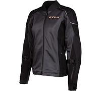 Klim Avalon Giacca tessile moto, nero-grigio, taglia L per donne