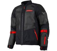 KLIM KLIM - Giacca Baja S4 Nero / Fiery Rosso 3XL