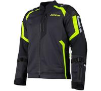 Klim Induction Pro, giacca in tessuto XXL male Grigio Scuro/Nero/Giallo Fluo