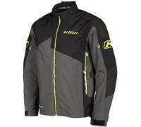 Klim Raptor GTX Giacca tessile moto, nero-grigio-giallo, taglia S per maschi