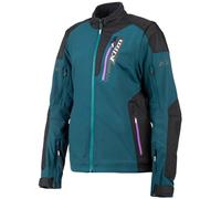 Klim Rebelle Ladies Enduro Mesh Giacca in tessuto, nero-blu, taglia M per donne
