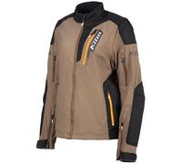 Klim Rebelle Ladies Enduro Mesh Giacca in tessuto, nero-marrone, taglia L per donne