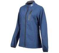 Klim Zephyr Wind Ladies Giacca tessile da moto, blu, taglia L per donne