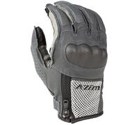 Klim Induction 2023 Guanti da moto, nero-grigio-argento, taglia XL