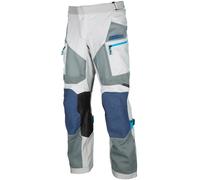 Klim Baja Mesh Pantaloni tessili per motociclette, grigio-blu, taglia 32 per maschi
