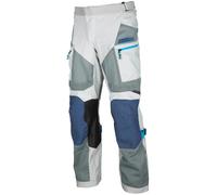 Klim Baja S4, pantaloni in tessuto 30 male Grigio Chiaro/Blu Scuro/Blu