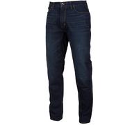 Klim K Forty 3 Tapered Stretch Denim Jeans da moto, blu, taglia 33