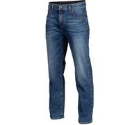 KLIM KLIM - Pantaloni Unlimited Straight Stretch Denim Cobalt 34X32