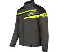 Klim Klimate 2022 Giacca per motoslitta, grigio/nero/giallo, Taglia M