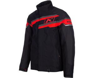 Klim Klimate 2022 Giacca per motoslitta, nero/rosso, Taglia XL