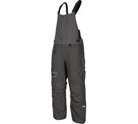 Klim Klimate 2022 Pantaloni con bretelle da motoslitta, grigio, Taglia L