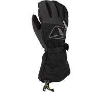Klim Klimate Gauntlet Guanti per motoslitte, nero-grigio, taglia XL per maschi